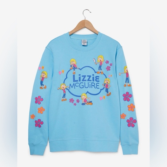 Disney Sweaters - Lizzie McGuire Retro Lizzie Floral Women's Crewneck